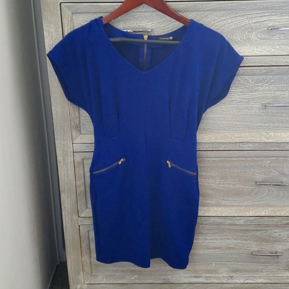 Small Blue Mini Dress